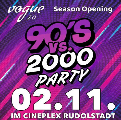 Vogue Season Opening 90‘s vs 2000 Party 2 Floor‘s, VOGUE 2.0 ...