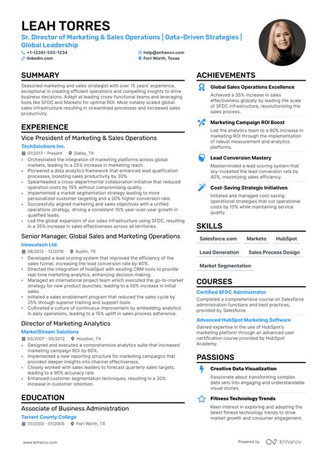 Resume For Marketing 36 Marketing Resume Examples & Guide For 2025