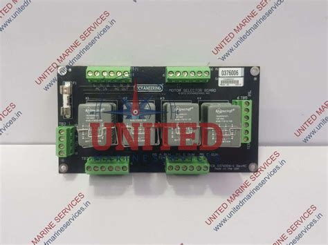 OCEANEERING PCB 0376006-1 MOTOR SELECTOR BOARD HPU COMPONENT REV AC ...