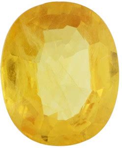GenZcomplex 3 Ratti Pukhraj Natural Certified by GLI Yellow Sapphire ...