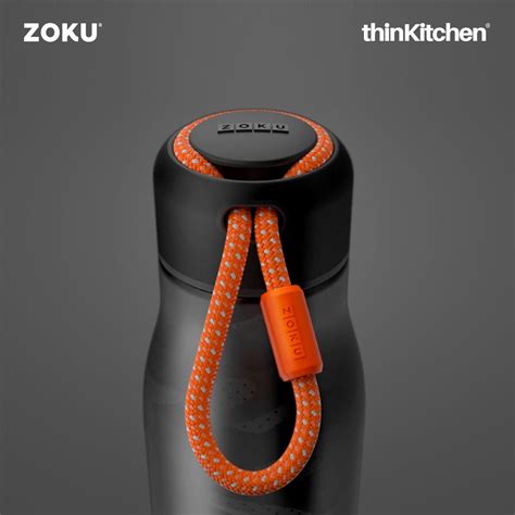 Buy Zoku Black Camo Stainless Steel Bottle Online at thinKitchen