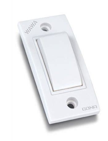 Cona Wawa 6 Ampere Piano Type Switch, White - Pack of 10 : Amazon.in ...