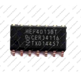 Pack of 5 Original CD4013 Dual D Flip Flop (SMD Package) - High ...