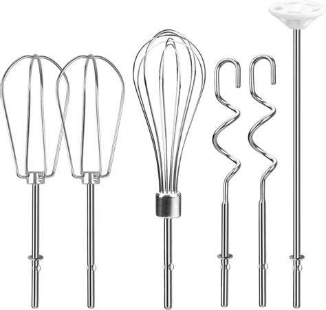 Amazon.com: Hand Mixer Attachments Beater, Whisk, Blending Rod and ...