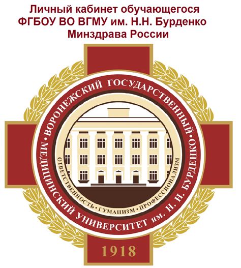Личный кабинет обучающегося в ВГМУ им.Н.Н.Бурденко
