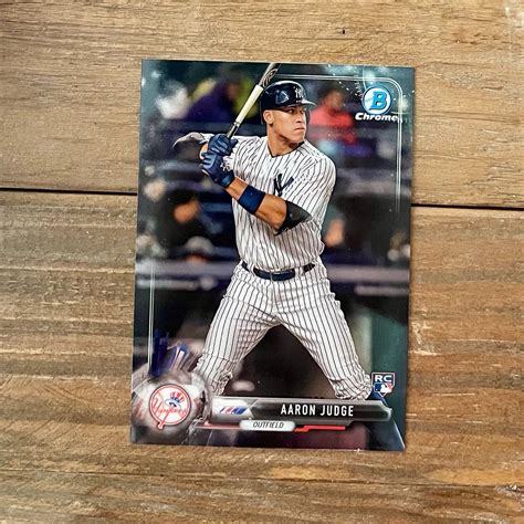 Aaron Judge (New York Yankees) 2017 Bowman Chrome Rookie Card #56