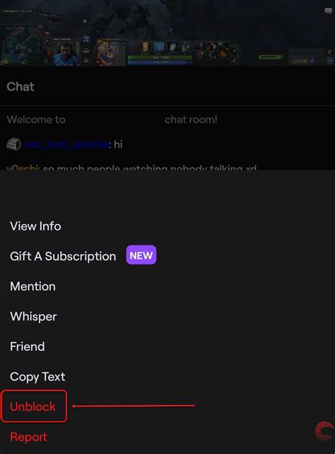 How to block someone on Twitch?