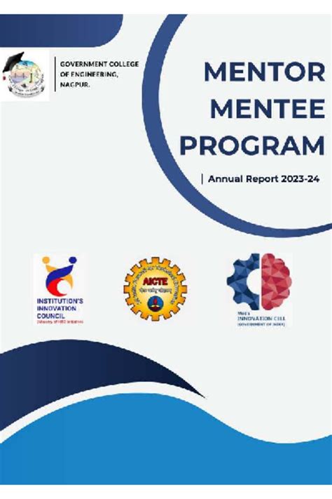 Mentor-Mentee Institute Report 2023-24: IIC Insights and Activities ...