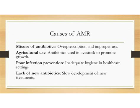 Anti microbial Resistance AMRs By Ashwin | PDF