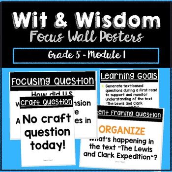 Image result for Wit and Wisdom Grade 5 Module 4