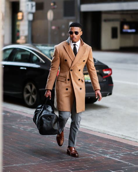 SG Men's Anniversary V Double Breasted Topcoat – Camel - Southern Gents