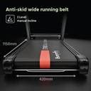 Lifelong Fit Pro 4.5 HP Peak Max Speed 14km/ hr 3 level Manual Incline ...