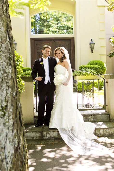 Satin Trumpet Wedding Gown