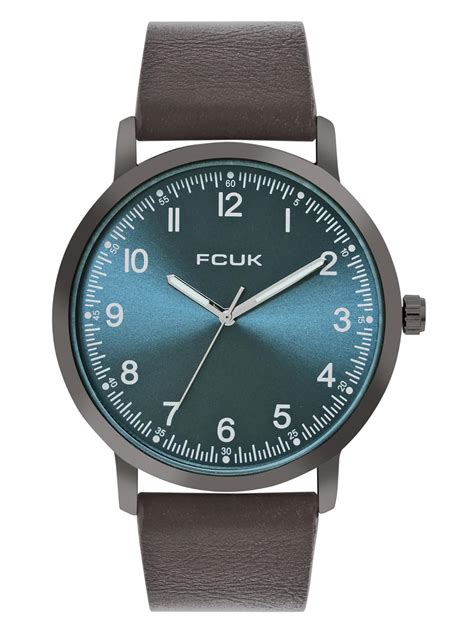 Buy FCUK Analog Teal Dial Men's Watch-FK00033C at Amazon.in