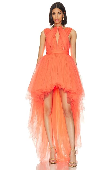 Bronx and Banco Taraji High Low Gown in Pink | REVOLVE