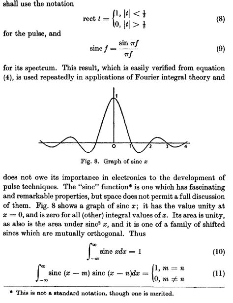 Image result for Sinc Function Exponential Form