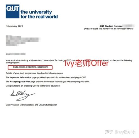 昆士兰科技大学中学教育硕士介绍，附澳洲本科申请案例分享 - 哔哩哔哩