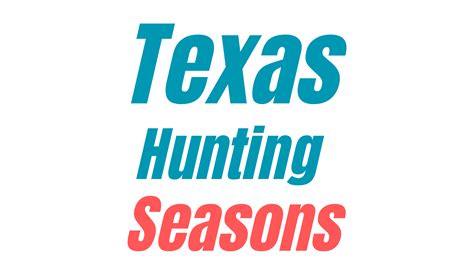 What Is Hunting Season In Texas at Mary Bevis blog