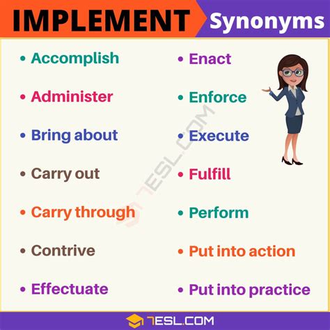 100+ Synonyms for "Implement" with Examples | Another Word for ...