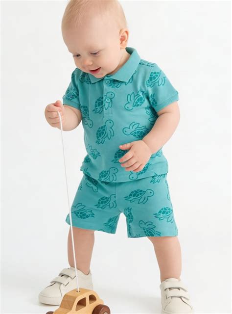 Buy Boys Printed Shorts Set Online at just Rs. 599.0 - 1000016373024 ...