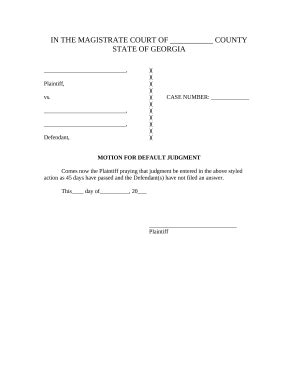 Magistrate Court - Fill and Sign Printable Template Online
