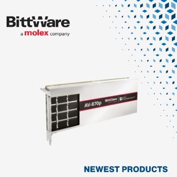BittWare's AV-870p Accelerator Card with AMD Versal SoC, Now at Mouser ...