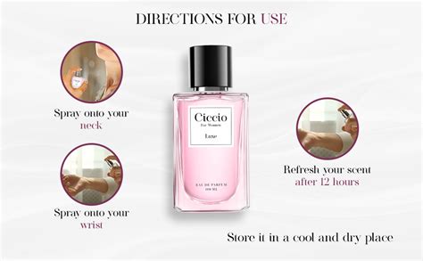 Buy Ciccio Luxury Luxe Eau De Perfume for Women with Bergamot, Lemon ...