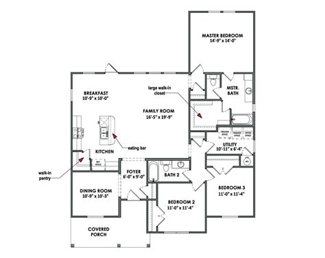 The La Porte Custom Home Plan in Fort Bend County, TX from Tilson Homes ...