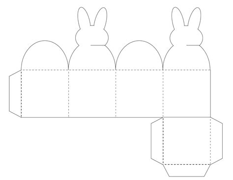 Image result for Paper Box Template Printable Easter