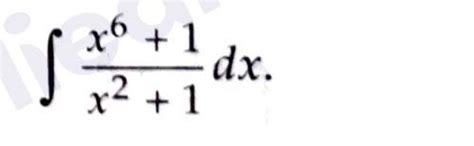 Q9. (i)Integrate e 6logx e 5logx by e 4logx minus e 3logx dx (II ...
