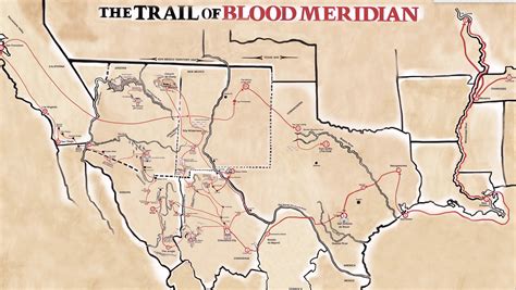 Map Of Blood Meridian