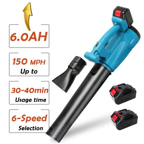 Super Handy, Lightweight Leaf Blower Cordless, Adjustable Speed ...