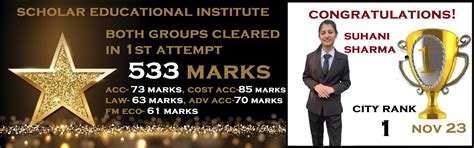 Scholar Educational Institute | Best CA & CS Coaching Institute in ...