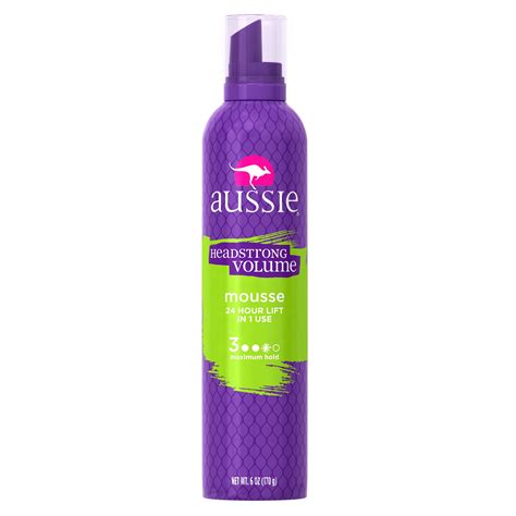 Aussie Aussome Volume Styling Hair Mousse 6 Oz - Volumizing Mousse ...