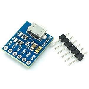 USB to TTL FT232RL Communication Module Flash Board GY232V2 Micro ...