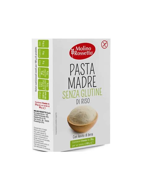 Molino Rossetto Glutenvrije Rijst Desemstarter - 3 x 20 gr - Gratis ...