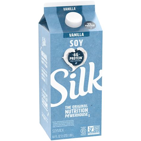 Silk Vanilla Soy Milk Nutrition Facts | Besto Blog