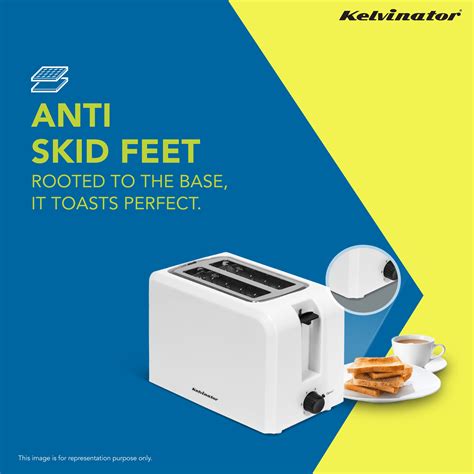 Kelvinator 2 Slice Pop Up Toaster KPTP0012S