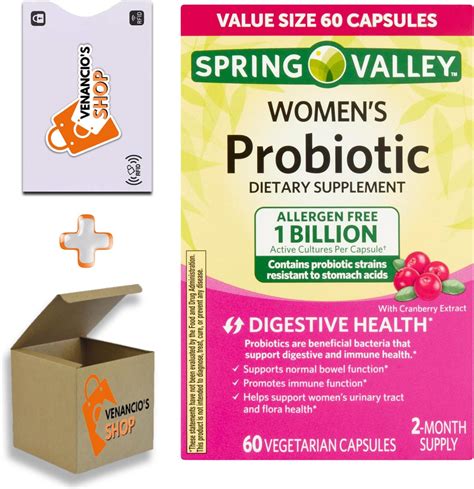 Amazon.com: Spring Valley Adult Probiotic + Prebiotic Gummies, 60 Count +Better Guide Vitamins ...