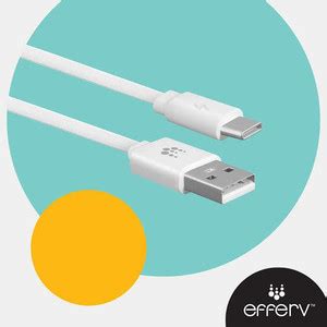 Efferv USB Type C Cable 1 m ECF-24C TYPE C 2.4A CABLE - Efferv ...