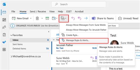 Image result for Outlook 365 Color Code Emails