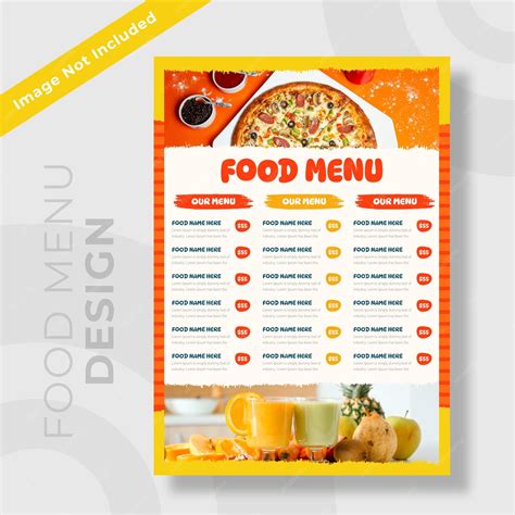 Image result for Food Menu Cover Design