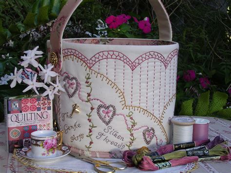 The Gentle Arts Sewing Pail – Faeries In My Garden