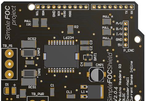 Image result for Arduino Nano Simplefoc Shield