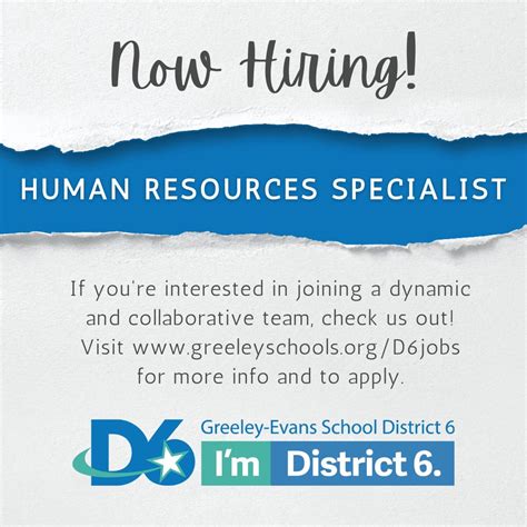 Weld County School District 6 on LinkedIn: We are looking for a ...