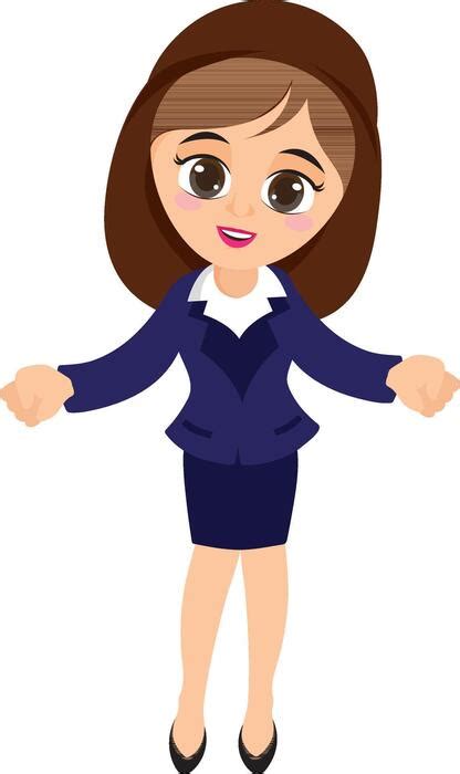Cartoon Business Women 的图像结果