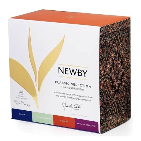 Чай черный в пакетиках NEWBY Classic Selection, 48 штук | отзывы