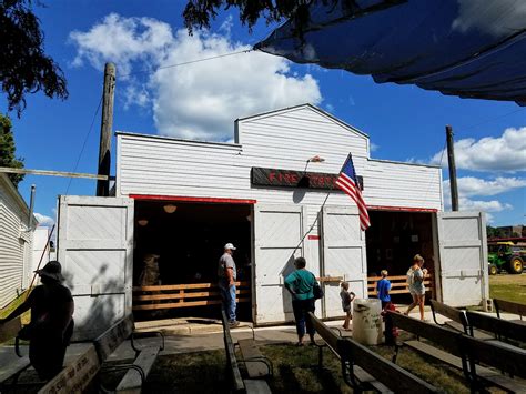 History and Culture by Bicycle: 2017 Plymouth County Fair: Fire Station