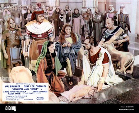 Solomon and sheba 1959 hi-res stock photography and images - Alamy