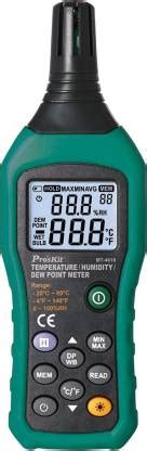 Proskit MT-4616 Temperature / Humidity / Dew point Meter| Digital ...
